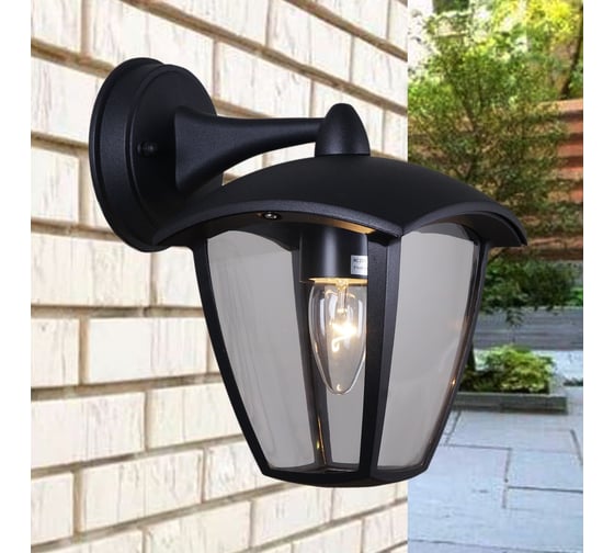 Уличный настенный светильник ReLuce 08301-9.2-001SJ Top mount BK