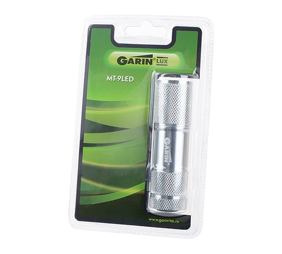 Фонарь LUX MT-9LED оперативный BL1 garin 17742