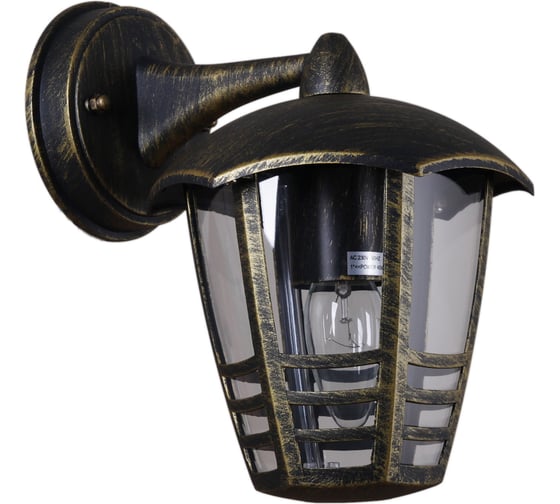 Уличный настенный светильник ReLuce 08303-9.2-001SJ Top mount BKG