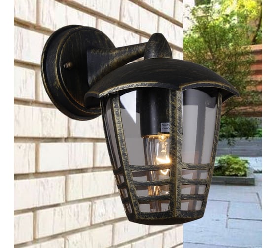 Уличный настенный светильник ReLuce 08303-9.2-001SJ Top mount BKG