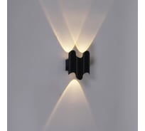 Уличный настенный светильник ReLuce 86851-9.2-003KT LED3W BK