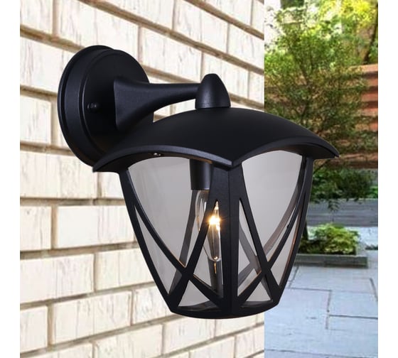 Уличный настенный светильник ReLuce 08302-9.2-001SJ Top mount BK