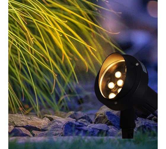 Грунтовый светильник ReLuce 09401-0.7-001U LED9W BK+WW