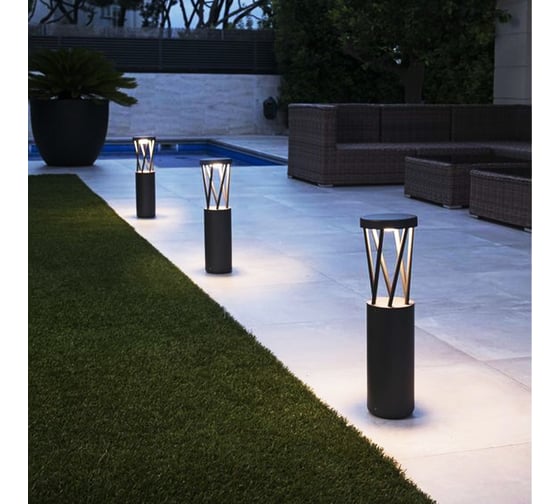 Садово-парковый светильник ReLuce 09973-0.7-001KT 0,6M LED12W BK