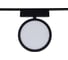 Трековый светодиодный светильник ReLuce 13008-9.3-001UR magnetic LED9W BK 1