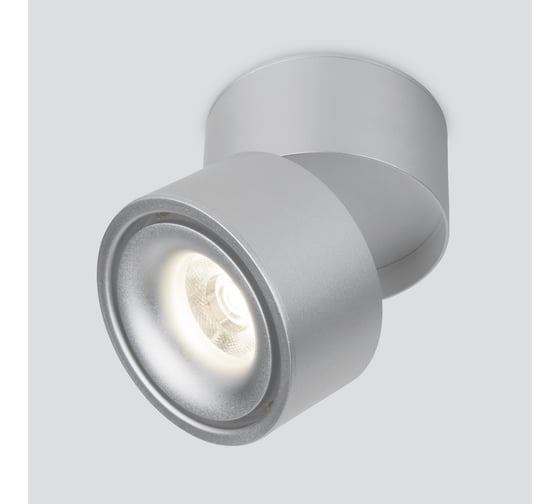 Стационарный светодиодный светильник Elektrostandard DLR031 15W, 4200K, 3100, серебро матовый a051772 1