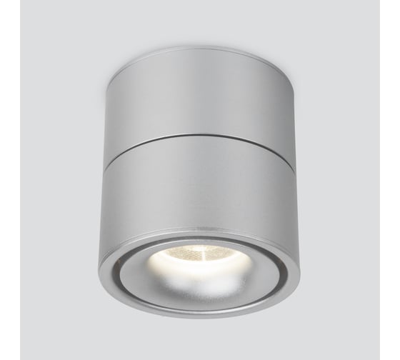Стационарный светодиодный светильник Elektrostandard DLR031 15W, 4200K, 3100, серебро матовый a051772