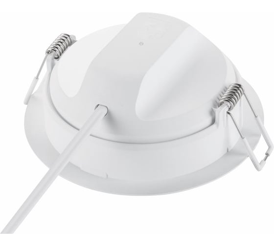 Встраиваемый светодиодный светильник Philips Meson 7Вт, 105мм, теплый белый свет 915005746501