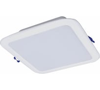 Встраиваемый светодиодный светильник PHILIPS квадратный, нейтральный белый свет 929002074602