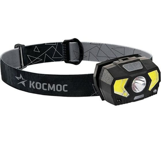 Фонарь КОСМОС 3Вт ХРЕ светодиодный, 2х2Вт СОВ диоды, красный светодиод KocHuntHelper5W