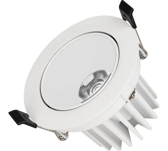 Светильник Arlight MS-FORECAST-BUILT-TURN-R102-12W Warm3000  , IP20 Металл, 1шт 037188(1) 1