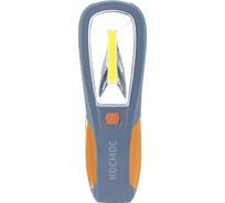 Фонарь КОСМОС Au6002 ,3W COB LED + 4LED, магнит для крепления 4хAAA kocAu6002