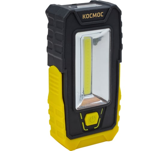 Фонарь КОСМОС 5Вт СОВ, 3LED, клипса для крепления, магнит, поворотная подставка, 3хААА KocAu6006COB