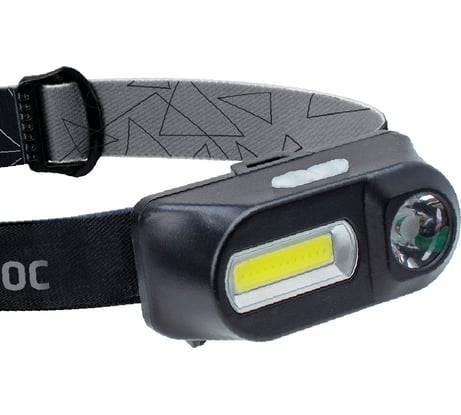 Фонарь КОСМОС 3Вт ХРЕ, 3Вт СОВ, сменный аккумулятор 1200mAh KocH3WDLith