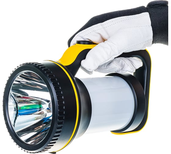 Светодиодный прожектор КОСМОС 7Вт LED, литий-ионный аккумулятор 4800мАч, 30х0,5Вт режим кемпинг, KOSAccu2007W