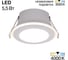 Встраиваемый светильник Citilux TRON LED Белый CLD009011NW 2