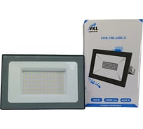 Прожектор VKL electric 100W SMD VLF8 6500К 12000Лм 220V IP65 серый 1208271