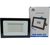 Прожектор VKL electric 100W VLF8 6500К 12000Лм 220V IP65 черный 1208272