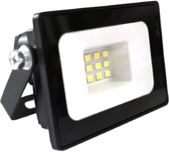 Прожектор VKL electric 10W VLF8 6500К 1200Лм 220V IP65 черный 1208263 1