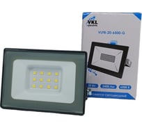 Прожектор VKL electric 20W VLF8 6500К 2400Лм 220V IP65 серый 1208265