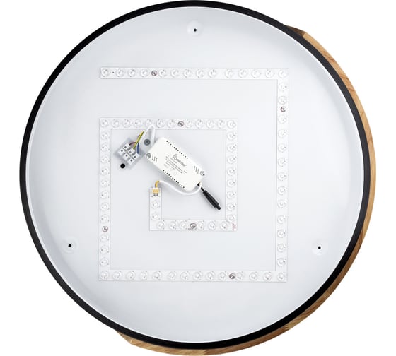 Светодиодный потолочный светильник Smartbuy (LED) 120Вт MEZZO LEGNA 6500К, ДУ, черный SBL14432