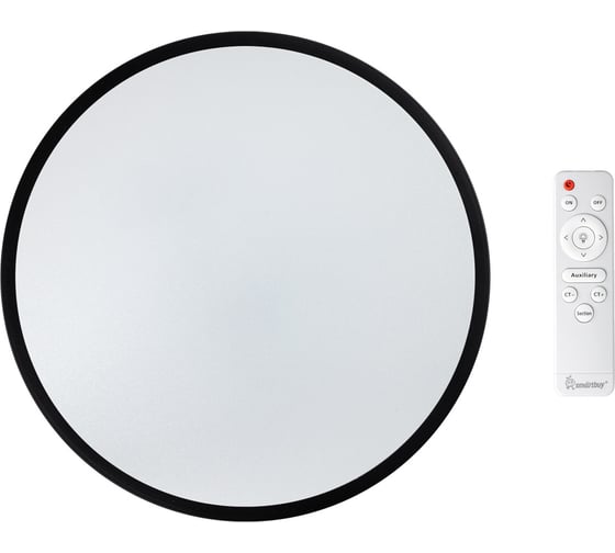 Светодиодный потолочный светильник Smartbuy (LED) 55Вт MEZZO 6500К, ДУ, черный SBL14357