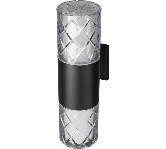 Светильник уличный настенный Smartbuy DIAMOND E27х2 черный 230В IP65 SBL16702