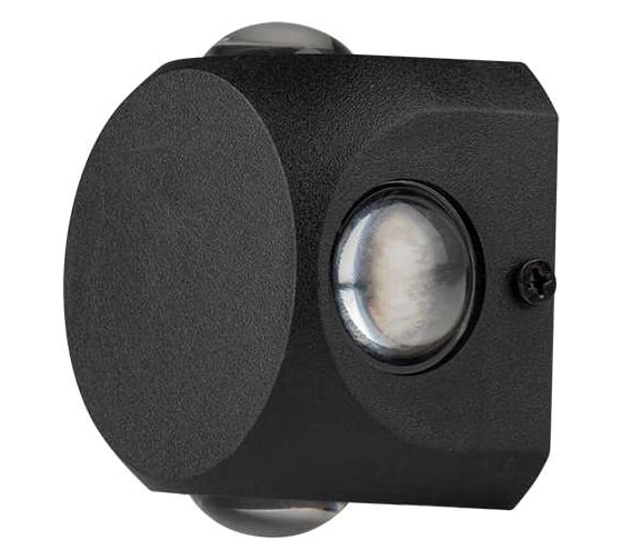 Светильник архитектурный светодиодный Jazzway PWL - 07575/80D 4x2Вт 4000K BL (черный) IP54 5055957