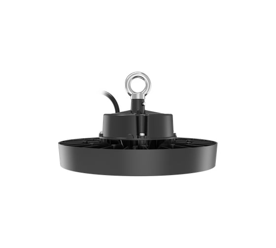 Светильник ДСП Русский Свет IB 10 S 100W M 850 BK LED Highbay D257xH111мм 100Вт 5000К IP65 подвес черный 16091023045