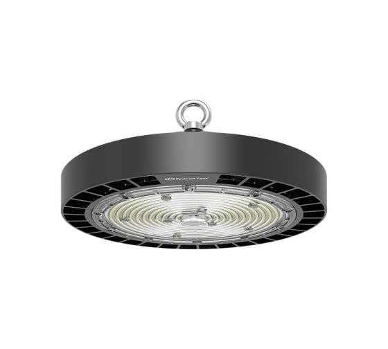 Светильник ДСП Русский Свет IB 10 S 150W VW 850 BK LED Highbay D298xH112мм 150Вт 5000К IP65 подвес черный 16091023047 1