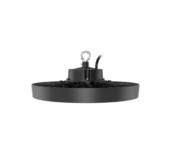 Светильник ДСП Русский Свет IB 10 S 200W W 850 BK LED Highbay D353xH117мм 200Вт 5000К IP65 подвес черный 16091023052