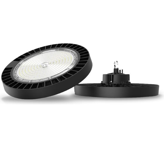 Светильник ДСП Русский Свет IB 11 S 200W M 840 BK LED Highbay 353x353x117мм 200Вт 4000К IP65 подвес черный 16091123174