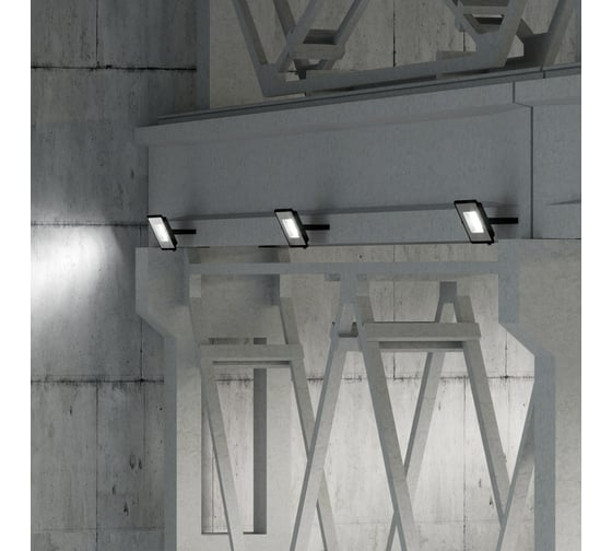 Светодиодный прожектор Gauss Elementary 100W 8995lm IP65 4000К черный 613100110