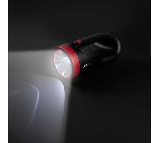 Фонарь Jazzway прожекторный с функцией PowerBank Accu7-L5W-bk (+Powerbank) 2х3,7В 18650 1800 мА.ч IP20 5048898
