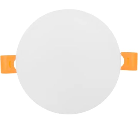 Светодиодный встраиваемый светильник EKF ДВО 1102 даунлайт, безрамочный, круглый, 10Вт, 4000K, IP20, LUMA DLL-1102-R-10-4000