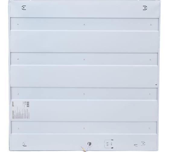 Светильник Gauss светодиодный IP20 595х595х19мм 36W 2900lm 4000K офисный 842123227