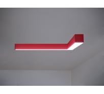 Светильник светодиодный накладной угловой N55 угловой A90 (0.5м_.05м, 22Вт, 4000К, красный) Modaline MLN5550R24.A90