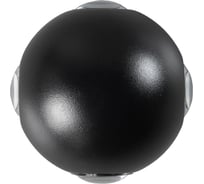 Уличный светодиодный настенный светильник Smartbuy SPHERE 12Вт 3000К IP65 черный SBL16849