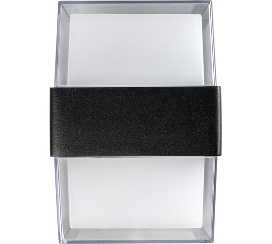 Уличный светодиодный настенный светильник Smartbuy CUBE 12Вт 3000К IP65 черный SBL16870