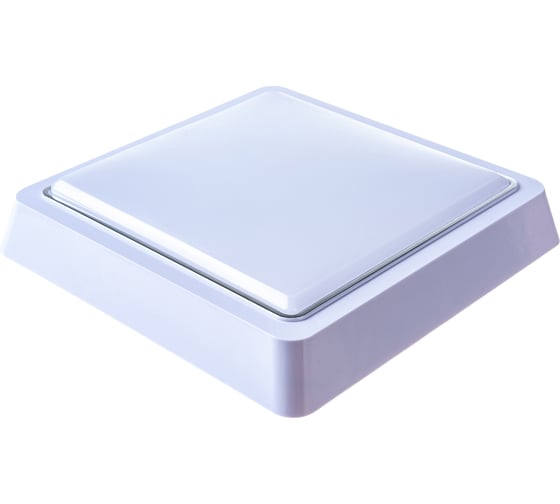Накладной светодиодный светильник LEEK LE LED BK SL квадрат, 10W, 6500K, QS 20 LE061200-161