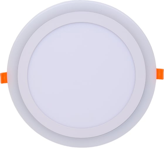 Светодиодный встраиваемый светильник LEEK круг, голубой цвет LE LED 2BCLR 24W 3/6K LE061300-0027