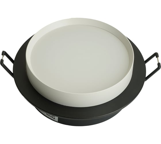 Светильник встраиваемый FERON DL507 потолочный GX53 черный + белый круг, 51352 1