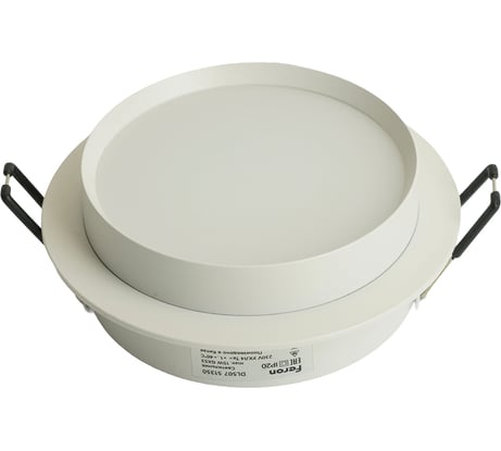 Светильник встраиваемый FERON DL507 потолочный GX53 белый круг, 51350