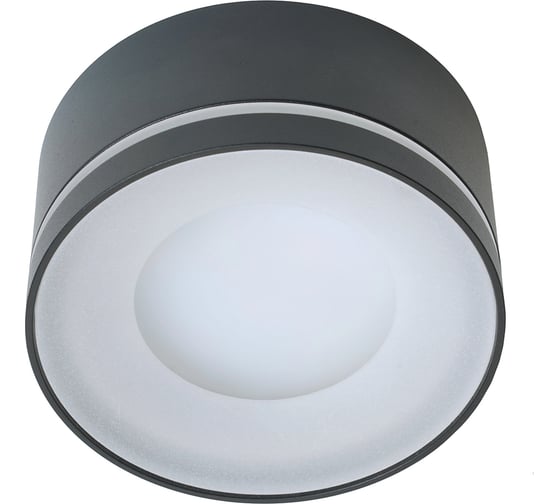 Светильник потолочный FERON HL457 12W, 230V, GX53, черный, 51347