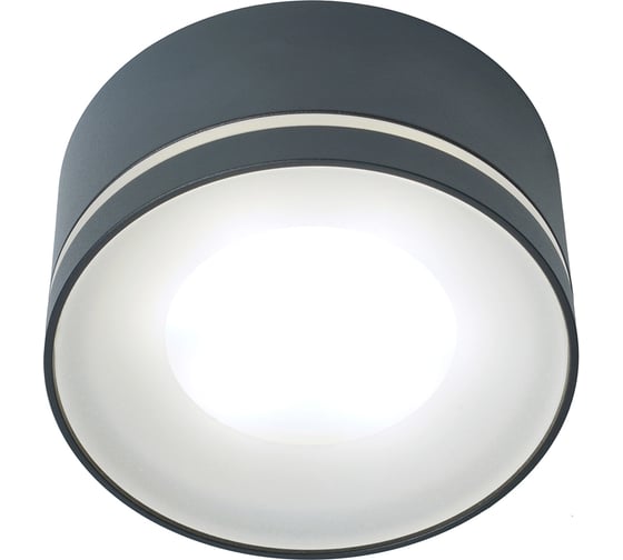 Светильник потолочный FERON HL457 12W, 230V, GX53, черный, 51347