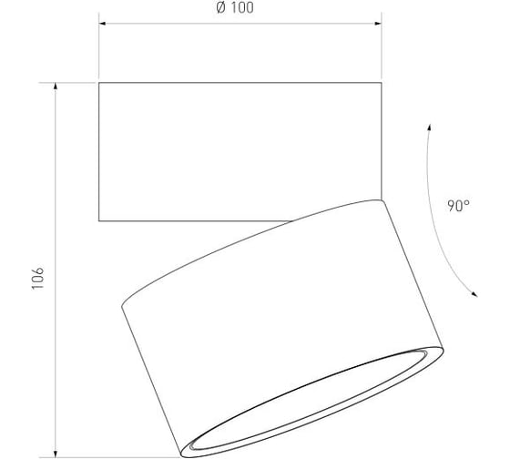 Светодиодный стационарный светильник Elektrostandard DLR031, 15W, 4200K, 3100, белый матовый/золото a050527
