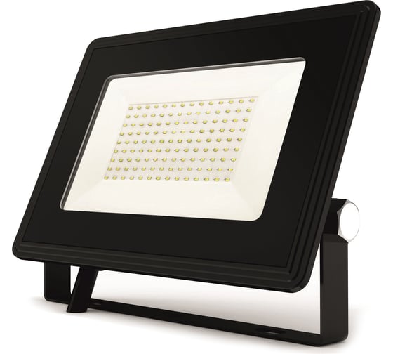 Светодиодный прожектор LEEK LE LED FL 70W BLACK 1/10 IP65 холодный белый LE040303-0045 1