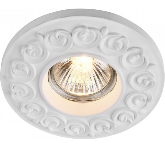Встраиваемый светильник Maytoni Gyps Classic DL279-1-01-W