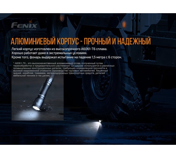 Фонарь Fenix TK06