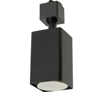 Светильник трековый однофазный FERON AL144 на шинопровод, под лампу GU10, черный 51321